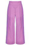 Pantalon culotte in popeline - 1