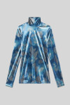 Maglia a collo alto a fantasia - 4