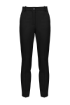 Cigarette-fit trousers in technical cotton - 1