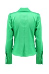 Blusa con scollo arricciato - 2