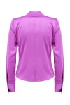 Blusa con scollo arricciato - 2