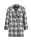 Cappotto fantasia check - 1