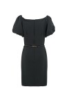 Sheath dress with belt - 2