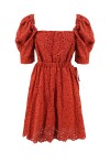 Dress in openwork macramé lace - 2