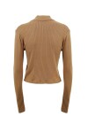 Maglia crop con stringa - 2
