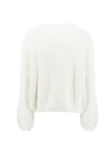 Maglia girocollo in misto mohair a coste - 2