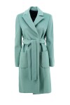 Long coat with sash - 1