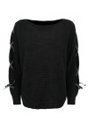 Bat sleeve sweater in wool and alpaca - 1
