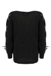 Bat sleeve sweater in wool and alpaca - 2
