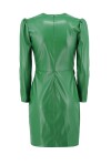Faux leather pleated dress - 2