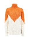 Ribbed turtleneck in alpaca and wool blend - 1