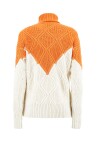 Ribbed turtleneck in alpaca and wool blend - 2