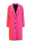 Two-tone long coat - 1