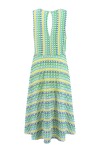 Multicolor cotton knit dress - 2