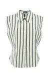 Camicia giromanica rigata - 1