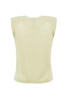 Top smanicato in maglia lurex - 2