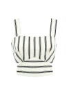 Striped crop top - 1