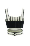 Striped crop top - 2