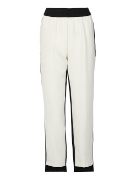 Soft two-tone trousers