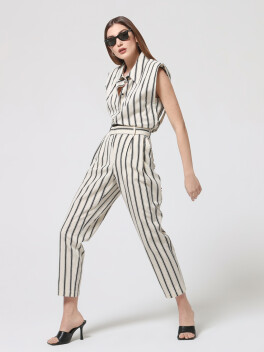 Camicia giromanica rigata - 3