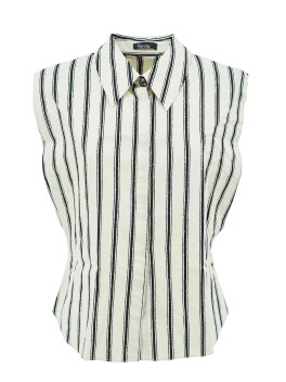 Striped armhole shirt