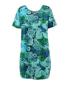 A-line patterned garden dress