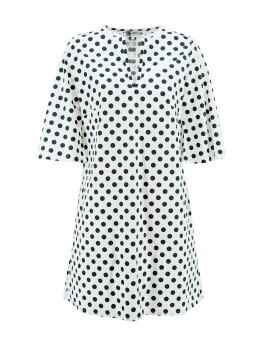 T-dress with polka dot pattern