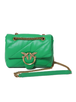 Borsa mini Love classica modello puff trapuntato