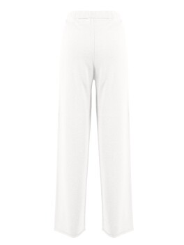 Straight knit trousers