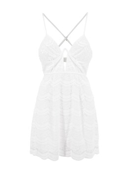 Lace mini dress