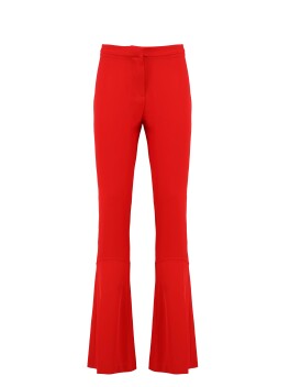 Pantaloni aderenti con fondo svasato