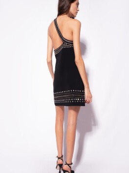Mini dress with studs - 3