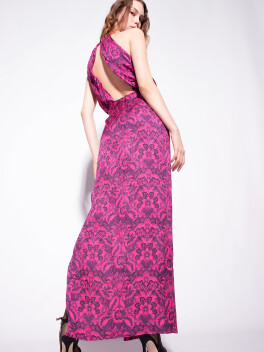 Long floral dress