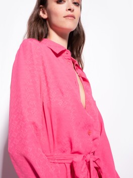 Chemisier jacquard monogram - 3