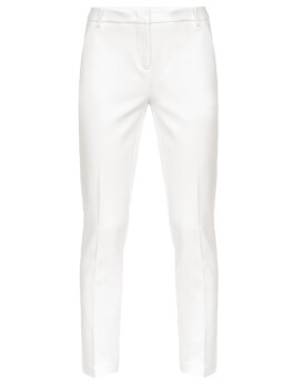 Cigaret fit trousers in technical fabric