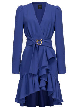Vestito con cintura love birds