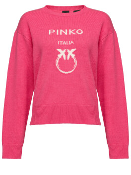 Pullover monogram by Pinko