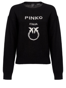 Pullover monogram by Pinko