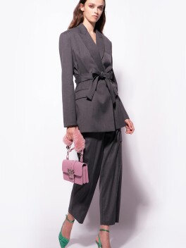 Cargo flannel trousers - 3