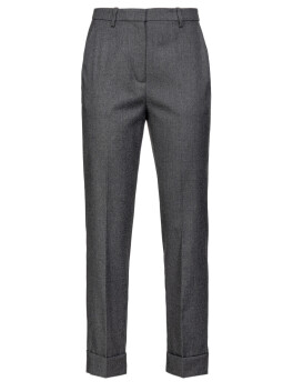 Classic model flannel trousers
