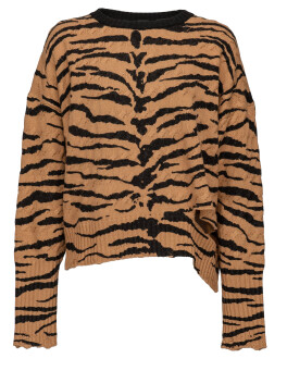 Pullover stampa tigre