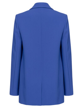 Single-breasted blazer in stretch crêpe - 3