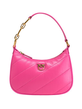 Mini Half Moon Bag effetto trapuntata