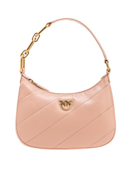 Mini Half Moon Bag effetto trapuntata