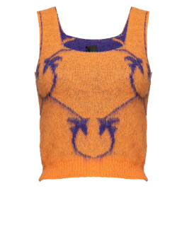 Top in jacquard monogram