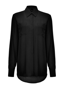 Camicia in crêpe de chine