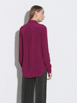 Crêpe de chine shirt - 3