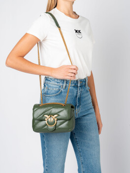 Quilted Mini Love Puff Bag - 3