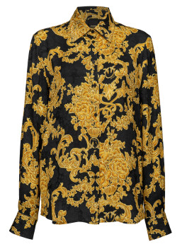 Baroque print shirt