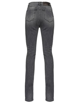 Jeans skinny con spacchi al fondo - 3